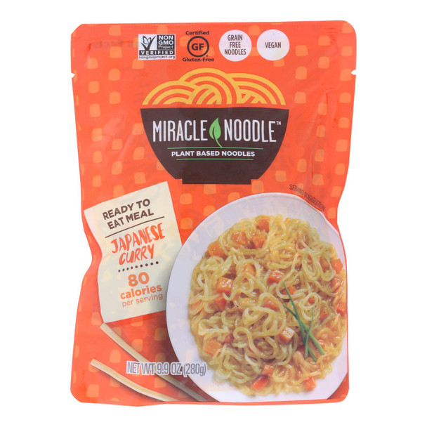Miracle Noodle Kitchen&rsquo;s Curry Noodles  - Case Of 6 - 10 Oz