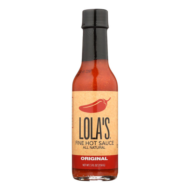 Lola's Fine Hot Sauce Fine Hot Sauce - Original - Case Of 12 - 5 Fz