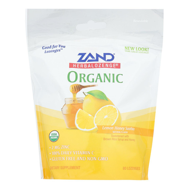 Zand - Loz Lemon Honey - 1 Each - 80 Ct