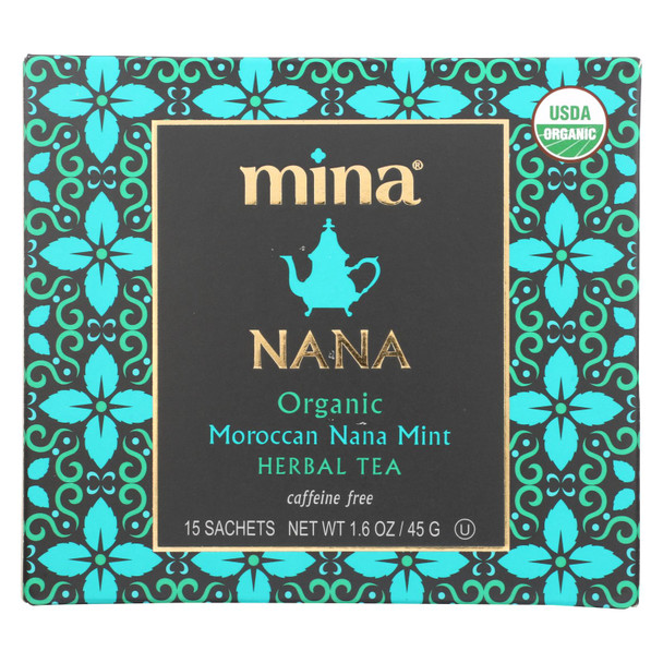 Mina - Mint Tea Moroccan Nana - Case Of 6 - 15 Ct