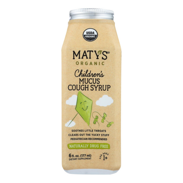 Maty's - Organic Children's Mucus Cough Syrup - 6 Fl Oz.