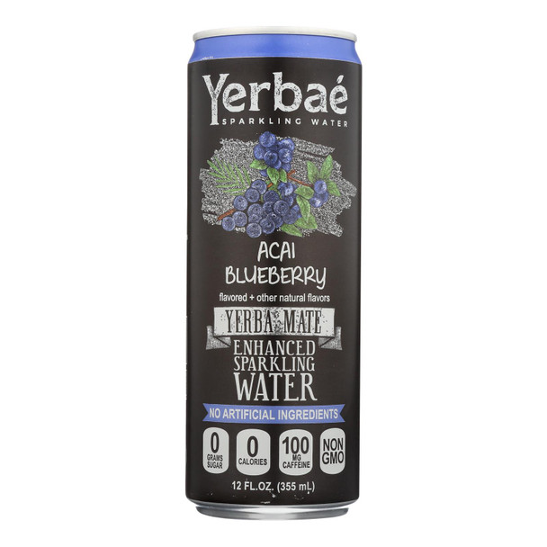 Yerbae - Sparkling Water Yrba Mte Acai/bb - Case Of 12-12 Fz