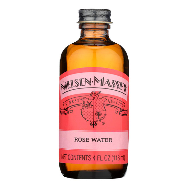 Nielsen Massey Rose Water  - Case Of 8 - 4 Fz