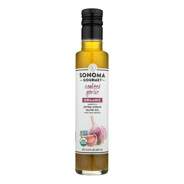 Sonoma Gourmet Organic Extra Virgin Olive Oil - Case Of 6 - 8.5 Fz - 2167781