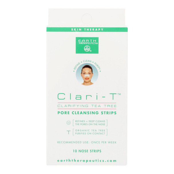 Earth Therapeutics - Pore Cleanse Strip T Tree - 1 Each - 6 Ct