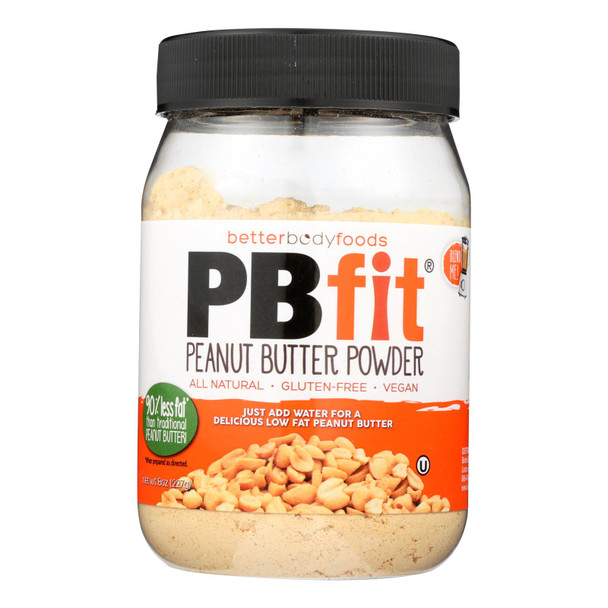 Betterbody Foods Pbfit Peanut Butter Powder  - Case Of 6 - 8 Oz
