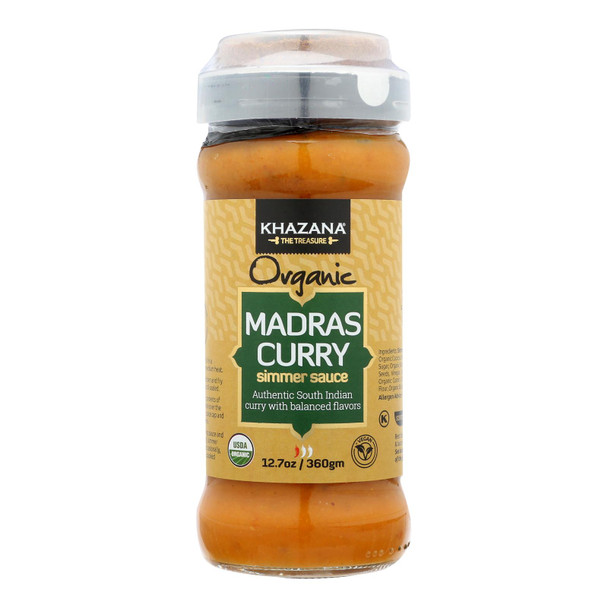 Khazana - Sim Sauce Madras Curry - Case Of 6 - 12.7 Oz