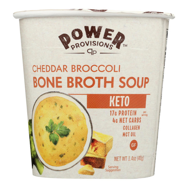 Power Provisions - Soup Bn Brth Chd Broc Ket - Cs Of 6-1.4 Oz