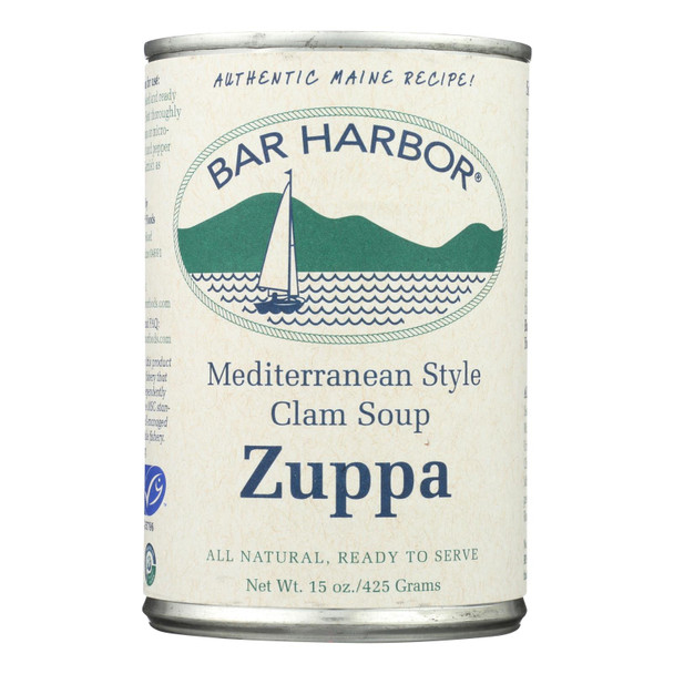 Bar Harbor - Clam Zuppa Mediteranean - Case Of 6 - 15 Oz