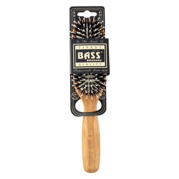 Bass Brushes Bamboo Wood Hair Brush  - 1 Each - Ct