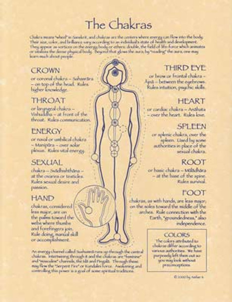 Chakras Poster