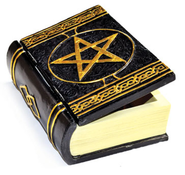 4" X 5 3/4" Pentagram Book Box