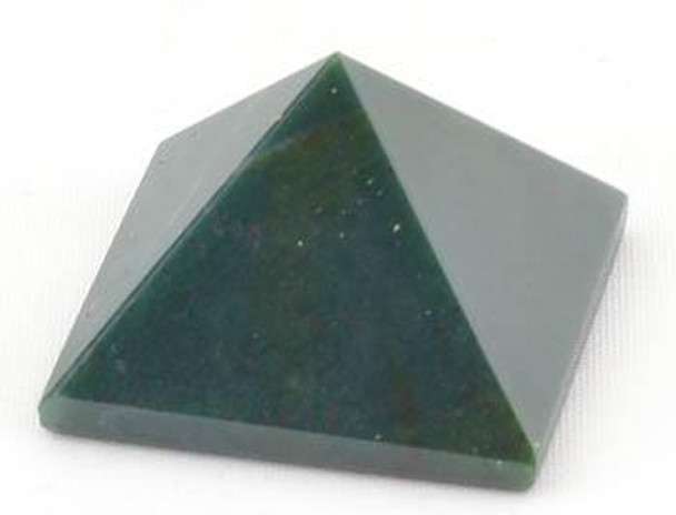 25-30mm Polished Bloodstone Pyramid