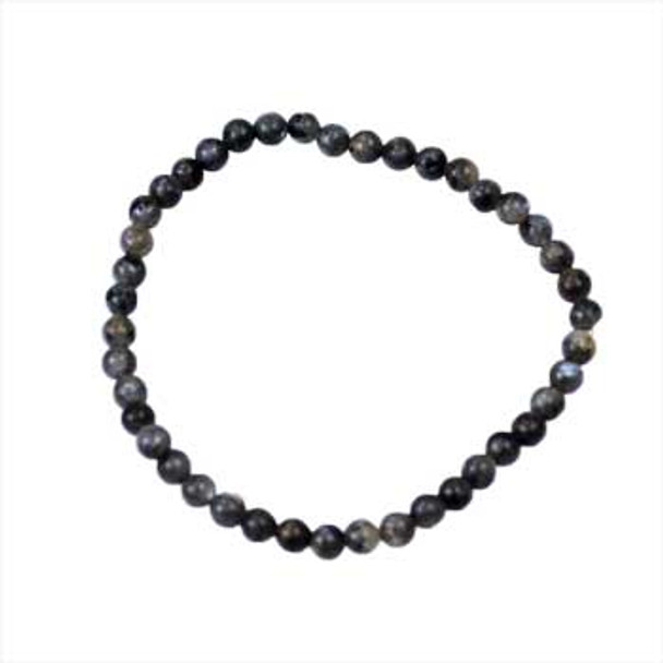 4mm Labradorite Stretch Bracelet