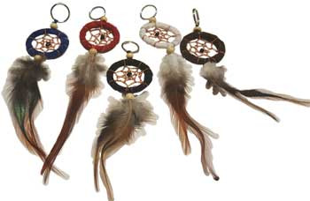 Dream Catcher Key Chain Mixed Colors