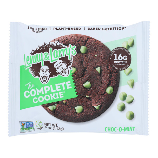 Lenny & Larry's - Complete Cookie Chocolate Mint - Case Of 12-4 Oz
