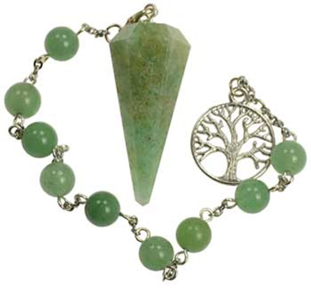 Green Aventurine Pendulum Bracelet