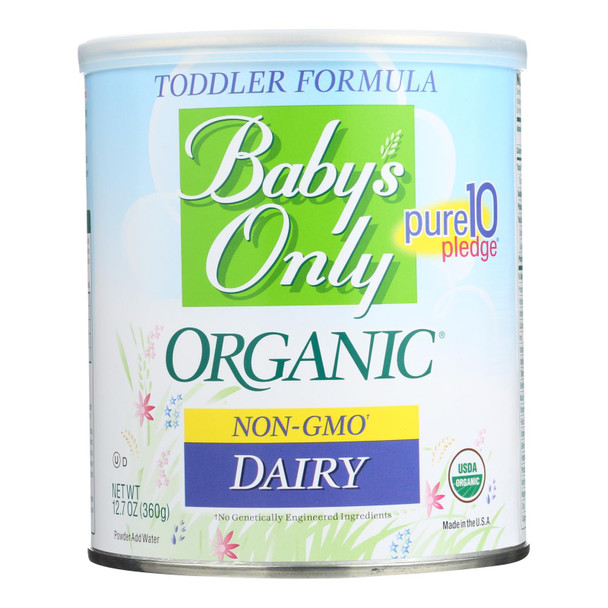 Baby's Only Organic Dairy Iron Fortified Toddler Formula - Case Of 6 - 12.7 Oz.