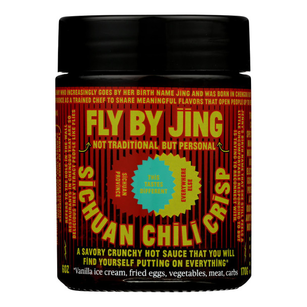 Fly By Jing - Sauce Sichuan Chili Crisp - Case Of 6-6 Oz