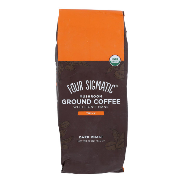 Four Sigmatic - Coffee Mushroom Lnsmn Mushroom - Case Of 8-12 Oz