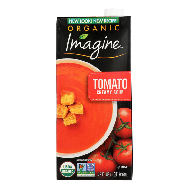 Imagine Foods - Soup Creamy Tomato - Case Of 6-32 Fz