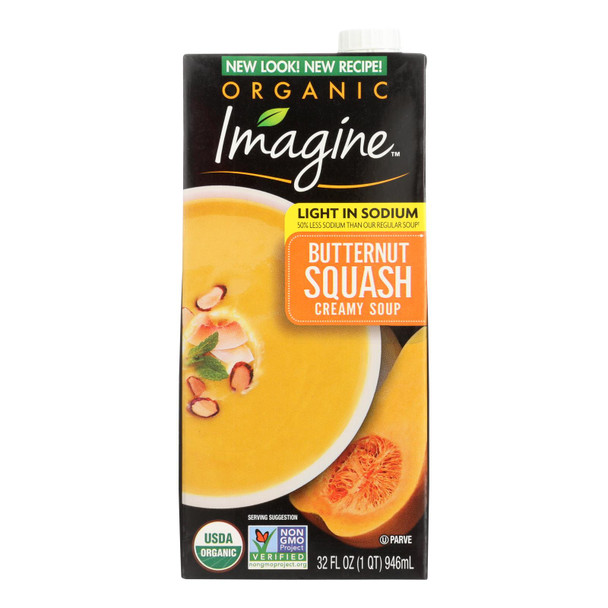 Imagine Foods - Soup Creamy Butternut Sq Ls - Case Of 6-32 Fz