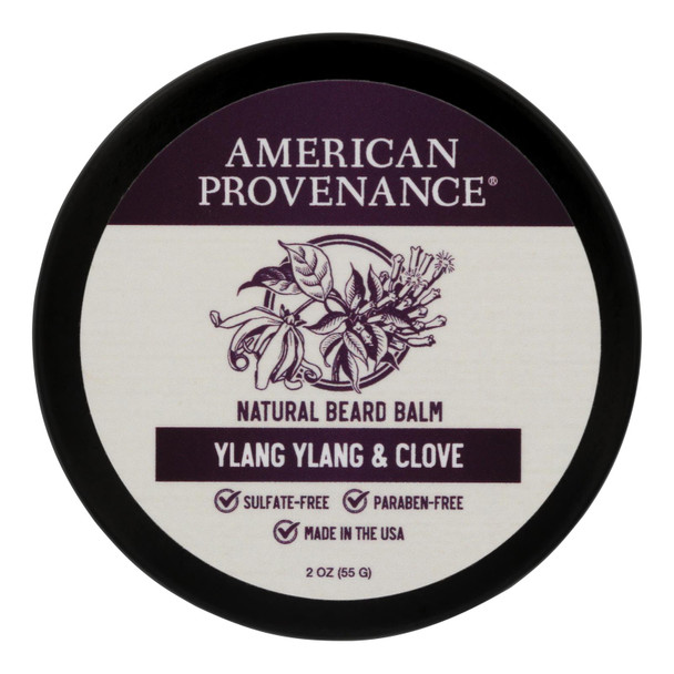 American Provenance - Beard Balm Ylng Ylng Clve - 1 Each -2 Oz