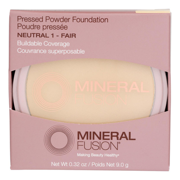 Mineral Fusion - Makeup Pressed Base Ntrl 1 - 1 Each-.32 Oz