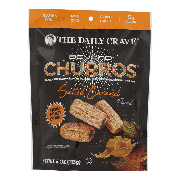 The Daily Crave - Churros Bynd Salted Caramel - Case Of 6-4 Oz