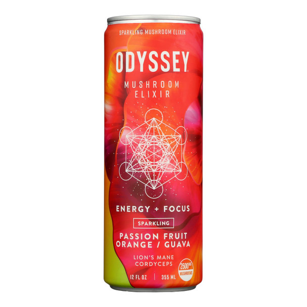 Odyssey - Sparkling Energy Pssn Orng Gva - Case Of 12-12 Fz