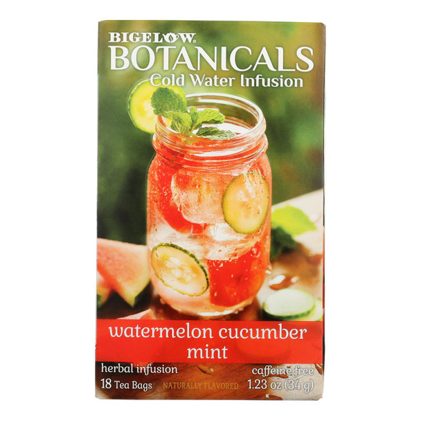 Bigelow Botanicals - Tea Watermelon Cuc Mint - Case Of 6-18 Bag