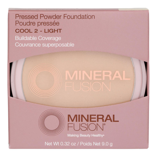 Mineral Fusion - Makeup Pressed Based Cool 2 - 1 Each-.32 Oz