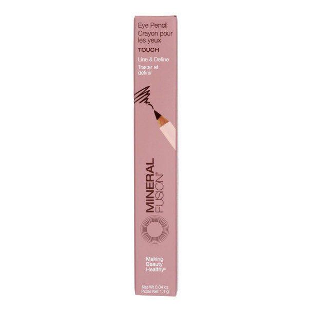 Mineral Fusion - Makeup Eye Pencil Touch - 1 Each-.4 Oz