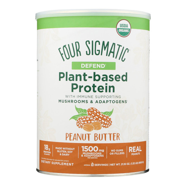Four Sigmatic - Protein Plant Based Peanut Butter - 1 Each-21.16 Oz