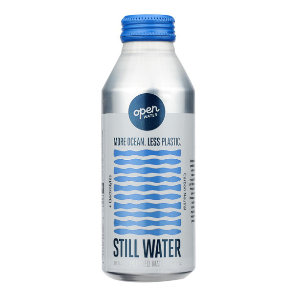 Open Water - Water Stl Electrolytes Almond Btl - Case Of 12-16 Fz