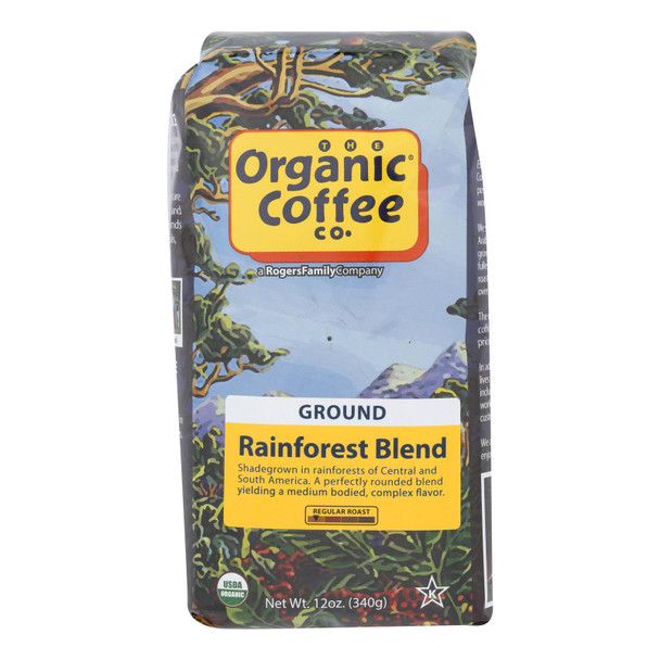 Organic Coffee - Coffee Rainforest Ground - Case Of 6 - 12 Oz
