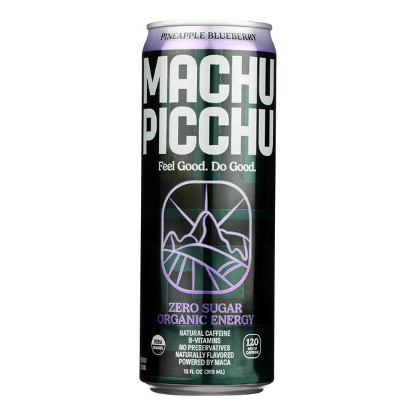 Machu Picchu - Energy Drink Pineap Blu - Case Of 12-12 Fz