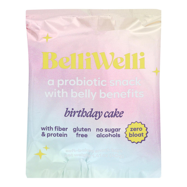 Belliwelli - Bar Birthday Cake - Case Of 8-8/1.41 Z