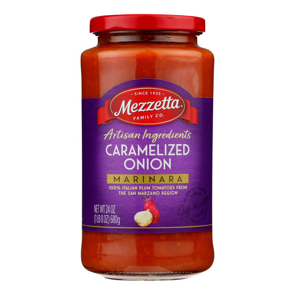 Mezzetta - Pasta Sauce Caramelized Onion - Case Of 6-24 Oz