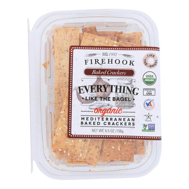 Firehook - Crackers Everything - Case Of 8-5.5 Oz