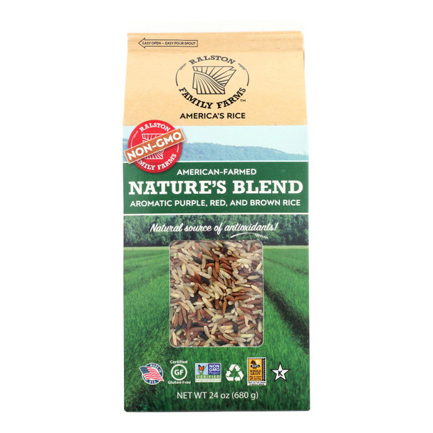 Ralston Family Farms - Rice Nature S Blend - Case Of 6-24 Oz