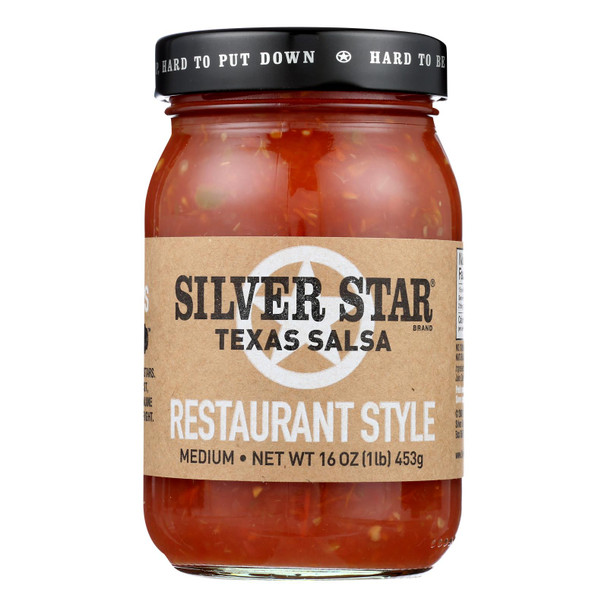 Silver Star - Salsa Restaurant Style - Case Of 6 - 16 Oz
