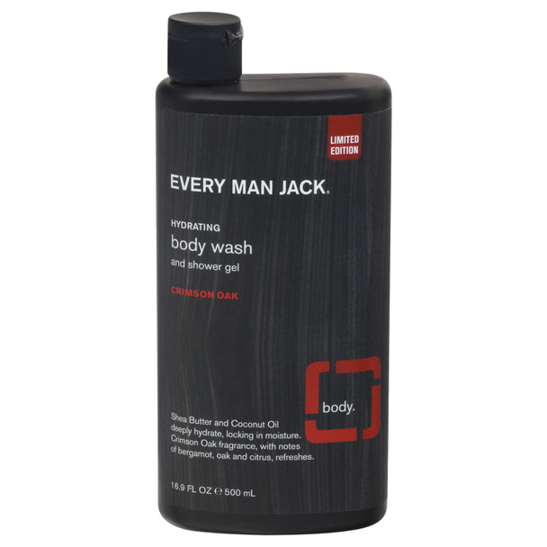Every Man Jack - Body Wash Crimson Oak - 1 Each-16.9 Fz