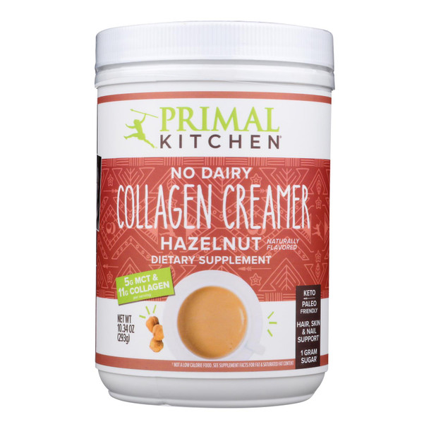 Primal Kitchen - Cllgn Creamer Hazelnut - 1 Each-10.34 Oz