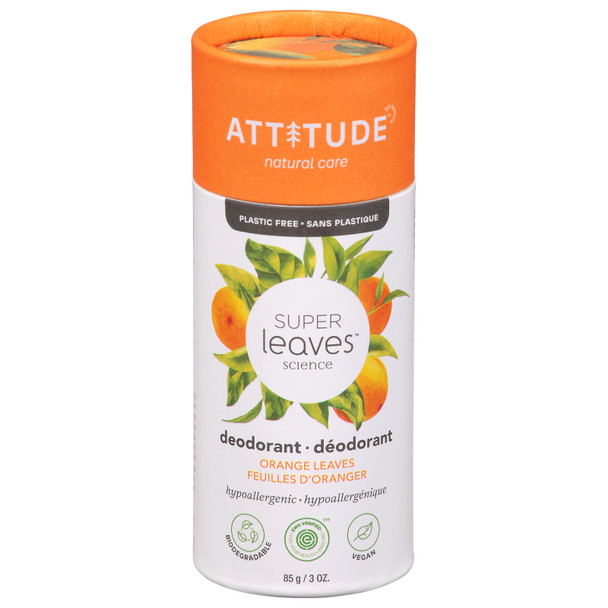 Attitude - Deodorant Spr/lv Orange - 1 Each-3 Oz