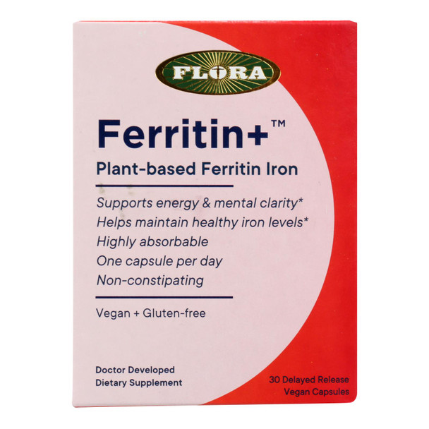 Flora - Ferritin Plus - 1 Each-30 Ct