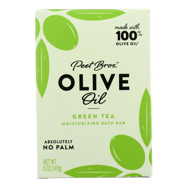 Peet Bros - Br Soap Grn Tea Olive Oil - Ea Of 1-5 Oz