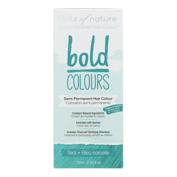 Tints Of Nature - Hair Clr Teal Semi Perm - 1 Each-2.46 Fz