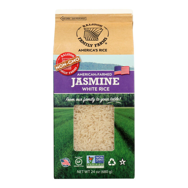 Ralston Family Farms - Rice Jasmine White - Case Of 6-24 Oz