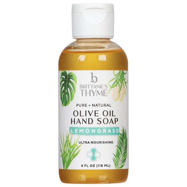 Brittanie's Thyme - Hand Soap Liquid Lemongrass - 1 Each-4 Fz